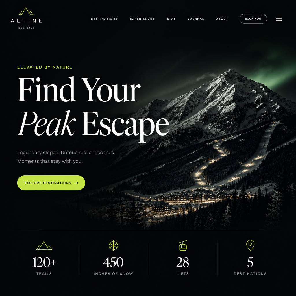 Northpeak conversion site
